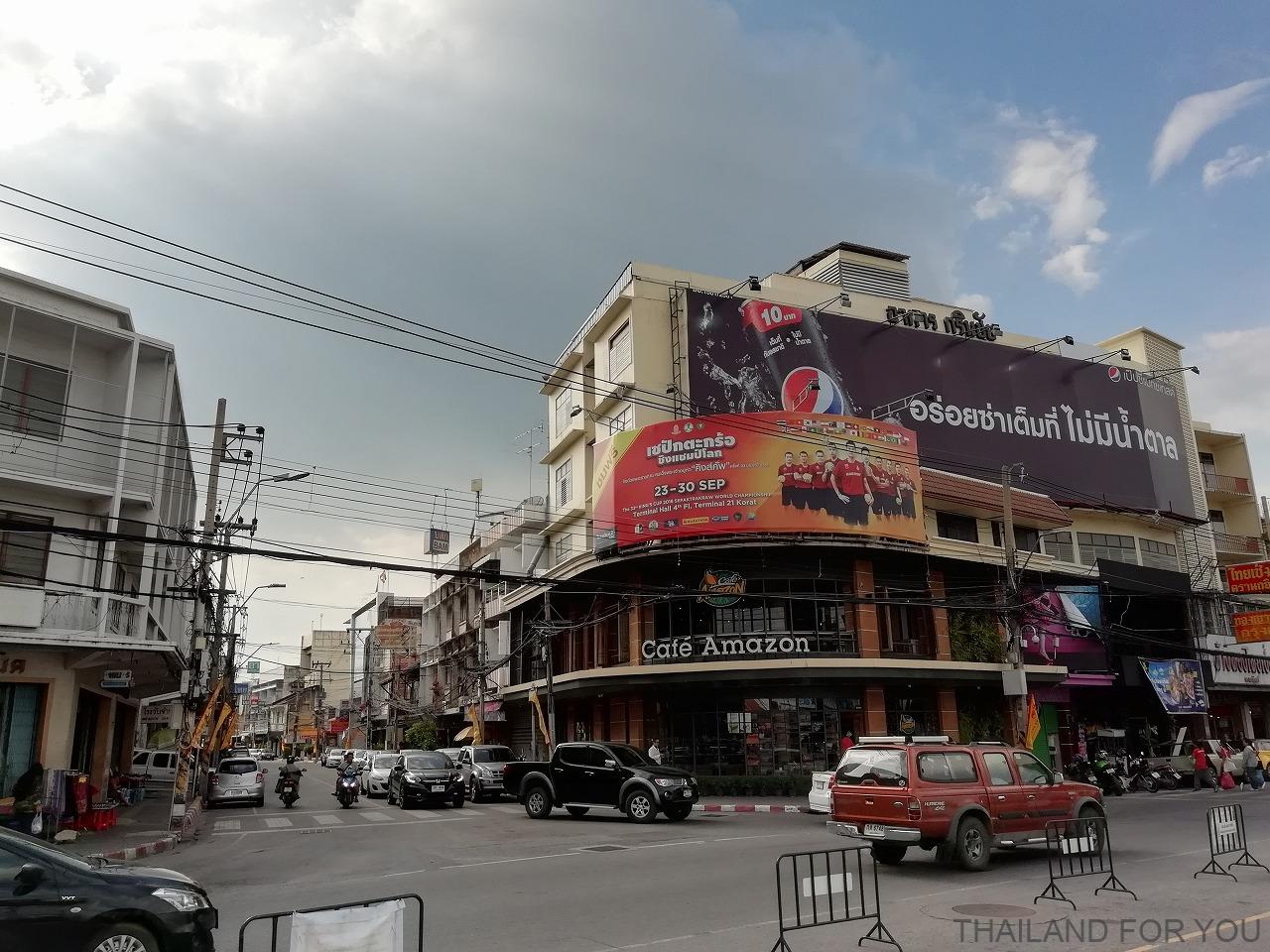 タイ コラート（ナコーンラーチャシーマー） 街並み
