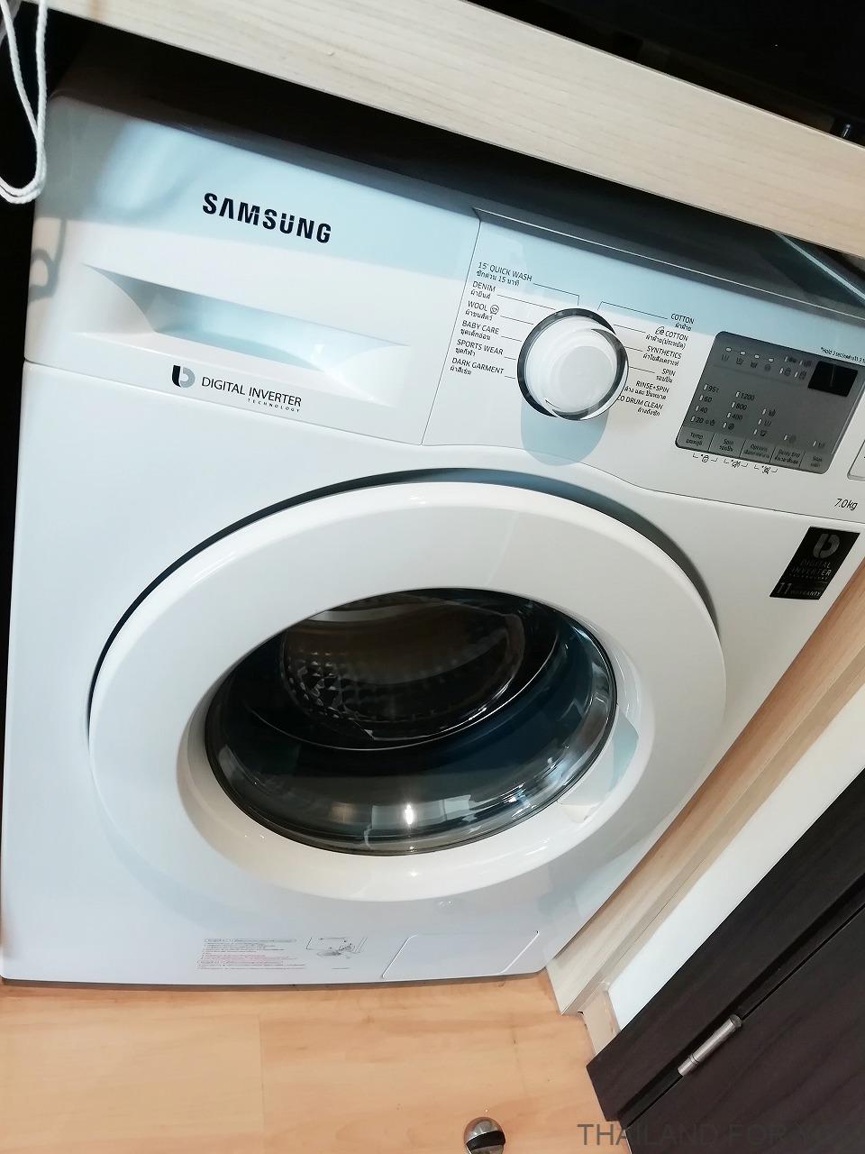 アーデンホテルアンドレジデンス パタヤ 洗濯機