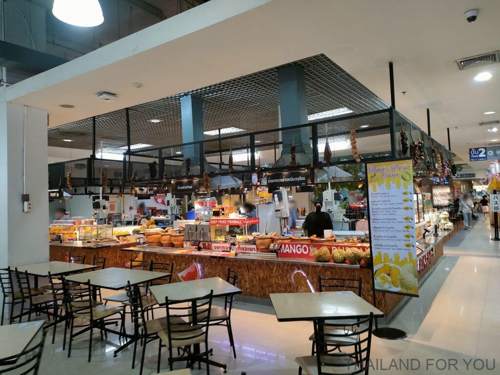 JJモール フードコート 食事