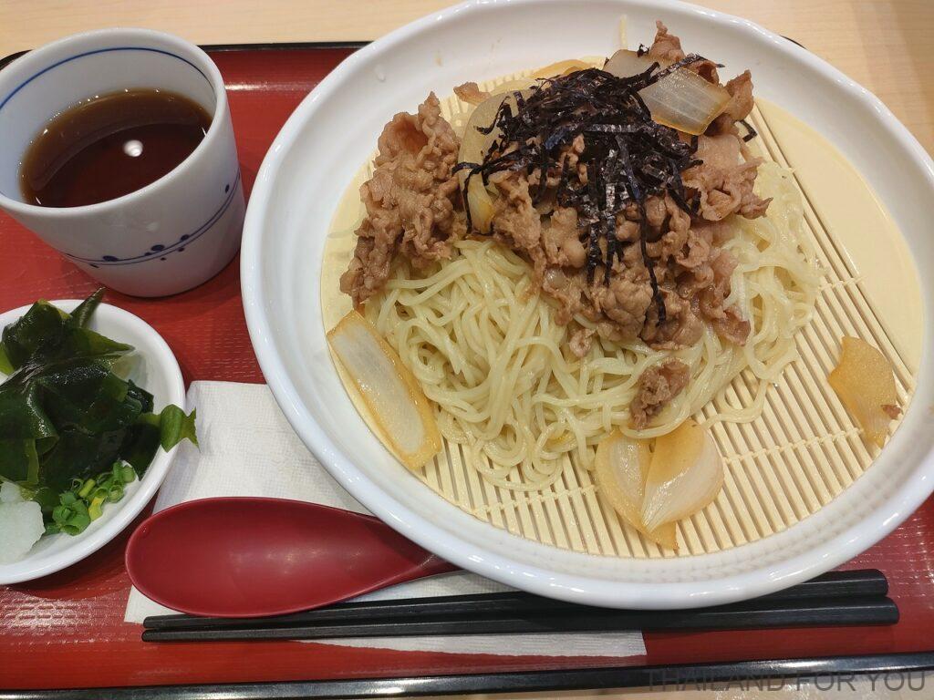 すき家 タイ ざるラーメン 感想