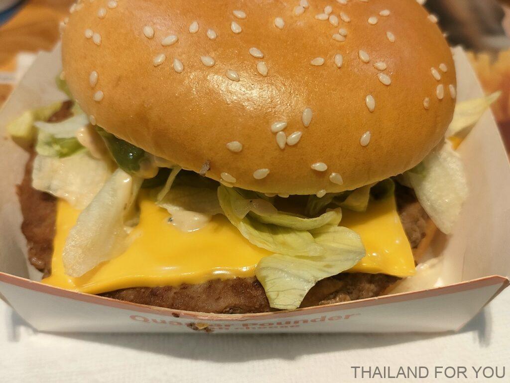 タイ マクドナルド 期間限定メニュー トリュフビーフバーガー