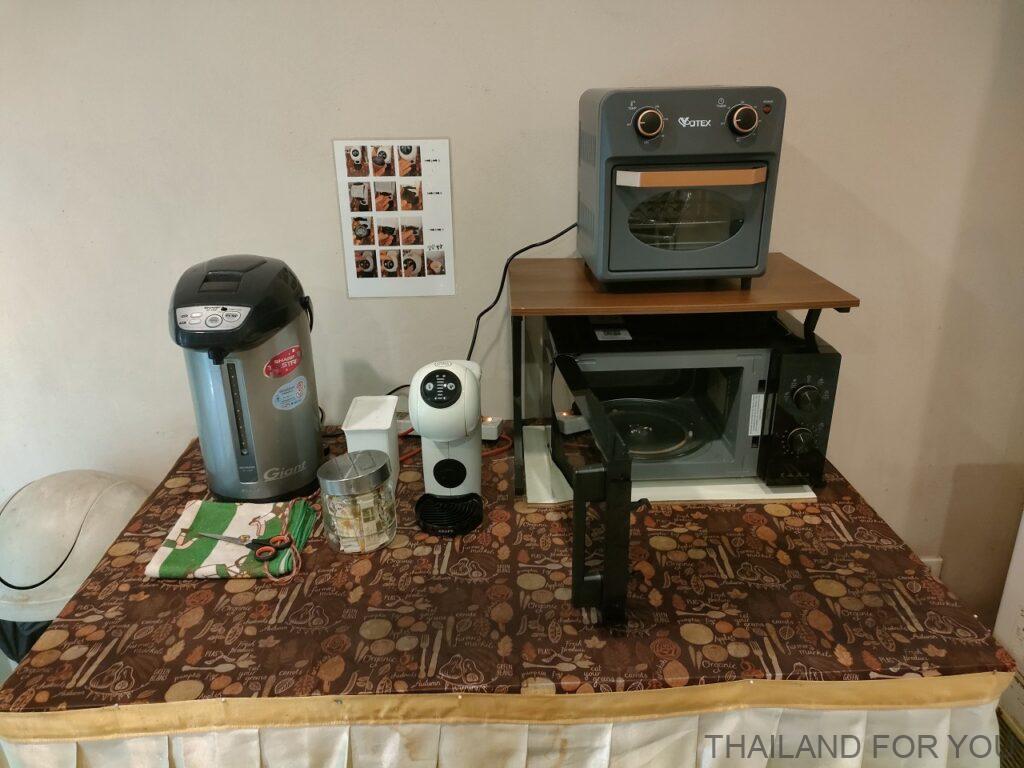 アットホームアットウドン 宿泊レビュー 電子レンジ