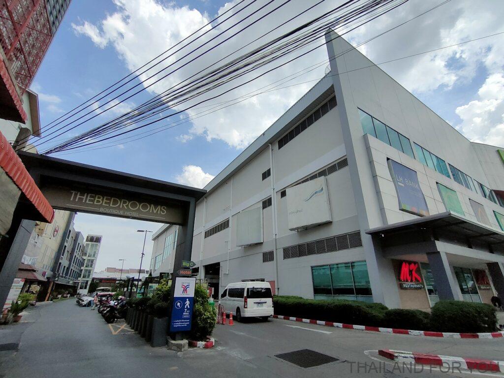 ザ・ベッドルームスブティックホテル 宿泊レビュー 立地 ビッグCエクストラ