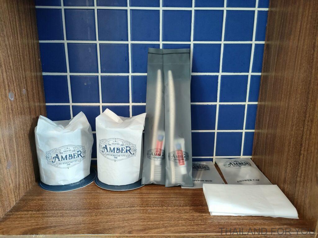 ホテルアンバースクンヴィット85 宿泊レビュー アメニティ