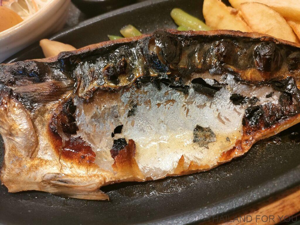 タイ やよい軒 さばの塩焼き定食 感想