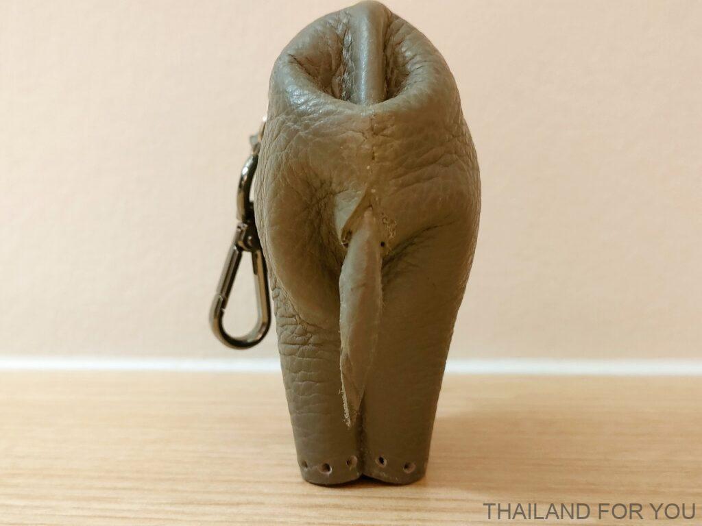 チャトチャック ウィークエンドマーケット 象のキーホルダー レザー