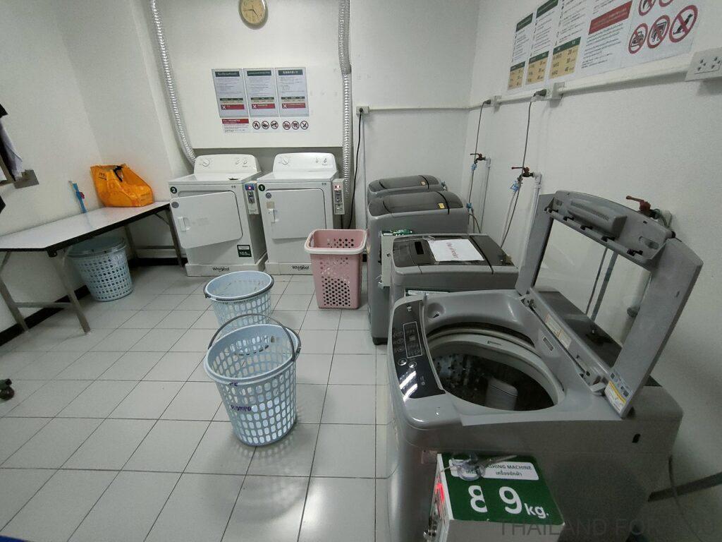 ロンポーマンション 宿泊レビュー ランドリー