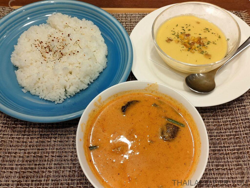 ジョナサン 海老と夏野菜の情熱レッドカレー 感想