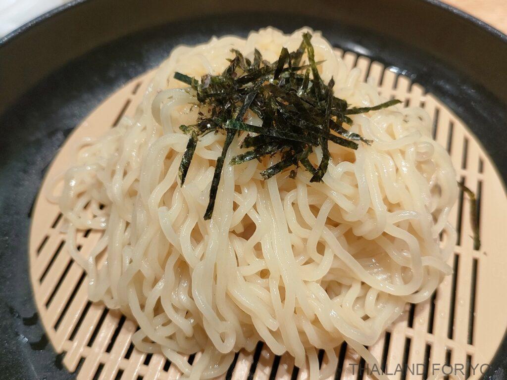 タイ 8番らーめん ざるラーメン 感想